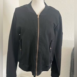 Ci Sono Black Jacket Women’s Size XL Gold Accents